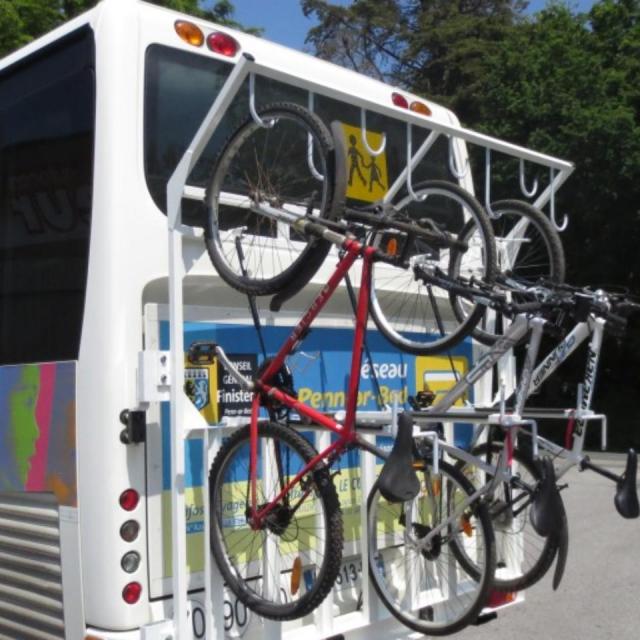 Rack à vélos - Cars interurbains Penn ar Bed